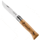 Opinel Animalia Mountain Goat Folding Knive Num.8, 3.35in, w/ Virobloc, 12C27 Sandvik SS, Oak Handle, Wood, 002336