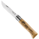 Opinel Animalia Trout Folding Knive Num.8, 3.35in, w/ Virobloc, 12C27 Sandvik SS, Oak Handle, Wood, 002334