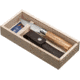 Opinel Olive Wood W/Sheath Folding Knife No.8, 3.125in, Olive Wood Handle, 001004