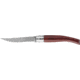 Opinel Slim Padouk Folding Knife No.10, 4in, 12C27 Sandvik SS, Bubinga Handle, Wood, 000013