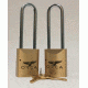 Orca Pro Series Locks Set of 2 Brass