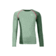 Ortovox 120 Cool Tec Fast Upward Long Sleeve - Womens, Green Isar Blend, Small, 8805800007