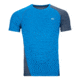 Ortovox 120 Cool Tec Fast Upward T-Shirt - Mens, Safety Blue Blend, Medium, 8815700002