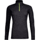 Ortovox 145 Ultra Zip Neck Base Layer Shirt - Womens, Black Raven, Extra Small, 8458800001