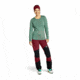 Ortovox 185 Merino Logo LS - Womens, Green Forest, Medium, 8302500003