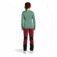 Ortovox 185 Merino Logo LS - Womens, Green Forest, Medium, 8302500003