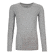 Ortovox 185 Merino Logo LS - Womens, Grey Blend, Medium, 8302500018