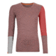 Ortovox 185 RockNWool Long Sleeve - Womens, Blush Blend, Medium, 8415100053-34201-M