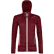 Ortovox Fleece Hoody - Womens, Dark Blood, Extra Small, 8697300021