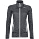 Ortovox Fleece Jacket - Womens, Black Steel, Small, 8692800002