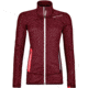 Ortovox Fleece Jacket - Womens, Dark Blood, Extra Small, 8692800021