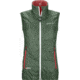 Ortovox Swisswool Piz Cartas Vest - Womens, Green Forest, Extra Small, 6114000031