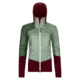 Ortovox Swisswool Piz Palu Jacket - Womens, Green Isar, Medium, 6300700008