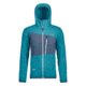 Ortovox Swisswool Zebru Jacket - Womens, Aqua, Medium, 6122500008