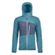 Ortovox Swisswool Zebru Jacket - Womens, Aqua, Medium, 6122500008