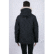 OSC Cross Lasalle Hooded Hip-Length Parka w/ Shearling Trim - Mens, Midnight Black, Small, M02CX-Midnight Black-S