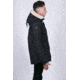 OSC Cross Lasalle Hooded Hip-Length Parka w/ Shearling Trim - Mens, Midnight Black, Small, M02CX-Midnight Black-S