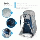 Osprey Levity 45 Pack, Parallax Silver, Large, 10001540