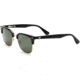 OTIS 100 CLUB Sunglasses, Black/Brushed Gold/Grey Polar, 51.5-20-148, 125-2001P