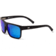 OTIS AFTER DARK Sunglasses - Mens, Matte Black/Mirror Blue Polar, 59-15-135, 15-1904P