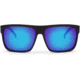 OTIS AFTER DARK Sunglasses - Mens, Matte Black/Mirror Blue Polar, 59-15-135, 15-1904P