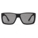 OTIS COASTIN Sunglasses - Mens, Matte Black/L.I.T Polar Grey, 61-16-129, 139-2001LL