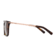OTIS CROSSROADS Sunglasses, Matte Dark Tort/Brown Polar, 55-17-140, 19-1802P