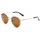 OTIS FLINT Sunglasses, Brushed Gold/Brown Polar, 51-21-140, 134-2002P