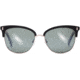 OTIS LITTLE LIES Sunglasses - Womens, Black/Flash Mirror Grey Polar, 56-17-140, 20-2001P