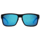 OTIS RAMBLER Sunglasses, Matte Black/Mirror Blue Polar, 58-16-129, 137-2101P