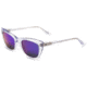 OTIS SUKI Sunglasses - Womens, Clear Quartz/Flash Mirror Violet, 53-18-145, 122-2001
