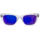 OTIS SUKI Sunglasses - Womens, Clear Quartz/Flash Mirror Violet, 53-18-145, 122-2001