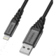 OtterBox Lightning to USB-A Cable 2m, Black/Ash, 78-52644