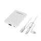 OtterBox 3In1 Kit Power Bank, 5k Mah, 10W, White, 78-52705