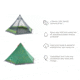 Outbound 6-Person 2-Season Backyard Festival Tent w/ Carry Bag and Rainfly, Green, CTI3996508