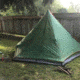 Outbound 6-Person 2-Season Backyard Festival Tent w/ Carry Bag and Rainfly, Green, CTI3996508