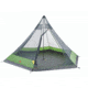 Outbound 6-Person 2-Season Backyard Festival Tent w/ Carry Bag and Rainfly, Green, CTI3996508