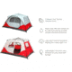 Outbound 8-Person 3-Season Instant Pop-Up Dome Tent w/ Carry Bag and Rainfly, CTI0763240