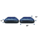 Outbound Twin 2-Pack Single Size Camping Air Mattresses, CTI0766104