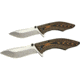 Outdoor Edge Cutlery CONQUER Plain Edge Knife, 3in, Brown, OE-01631