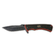 Outdoor Edge Cutlery Divide Folding Knife,3in Plain Edge 8Cr13MoV Stainless Blade,Medium,Black/Red G-10 and 420 Stainless Handle DV-30