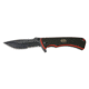 Outdoor Edge Cutlery Divide Folding Knife,3in Serrated 8Cr13MoV Stainless Blade,Medium,Black/Red G-10 and 420 Stainless Handle DV-30S