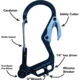 Outdoor Element Fire Escape Carabiner Black