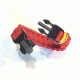 Outdoor Element Kodiak Survival Paracord Bracelet, Red, Small KSBRS