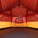 Outdoor Products 8 Person Hexagon Tent With Led Lighted Poles, Orange/Maroon, 50029