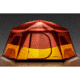 Outdoor Products 8 Person Hexagon Tent With Led Lighted Poles, Orange/Maroon, 50029