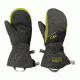 Outdoor Research Adrenaline Mitts - Kids-Charcoal/Black/Lemongrass-Medium