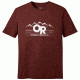 Outdoor Research Advocate Tee, Mens, Tikka, S, 265929-tikka-S