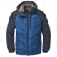 Outdoor Research Alpine Down Hooded Jacket - Mens, Cobalt/Naval Blue, Small, 2680831342006