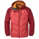 Outdoor Research Alpine Down Hooded Jacket - Mens, Tomato/Firebrick, S, 2680831362006